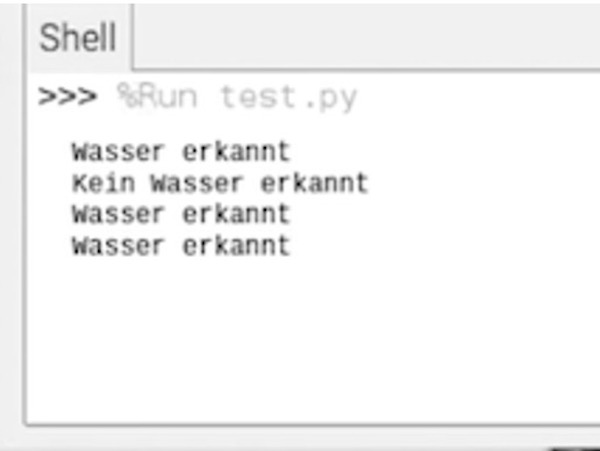 Raspberry Pi Sensor Feuchtigkeitsmodul Script