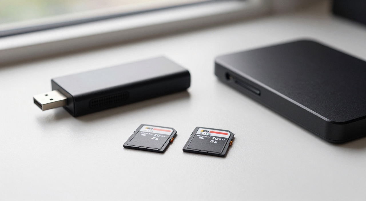 Raspberry Pi Backup Backup-Setup: zwei SD-Karten, Kartenleser und SSD