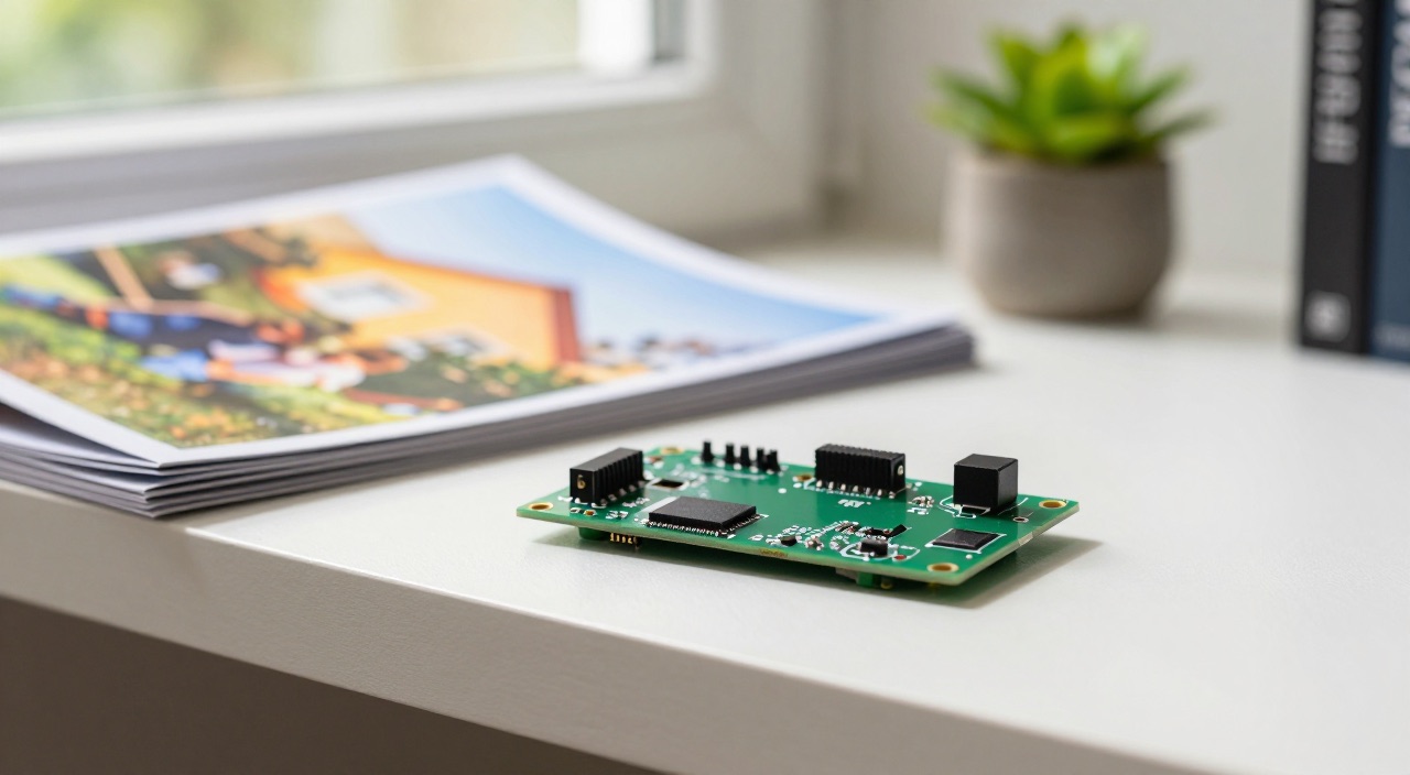 Immich-Fotoserver: Raspberry Pi neben Fotostapel