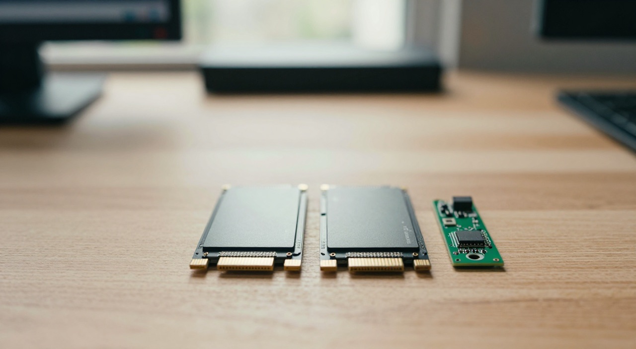 NVMe-SSDs für den Raspberry Pi auf dem Schreibtisch
