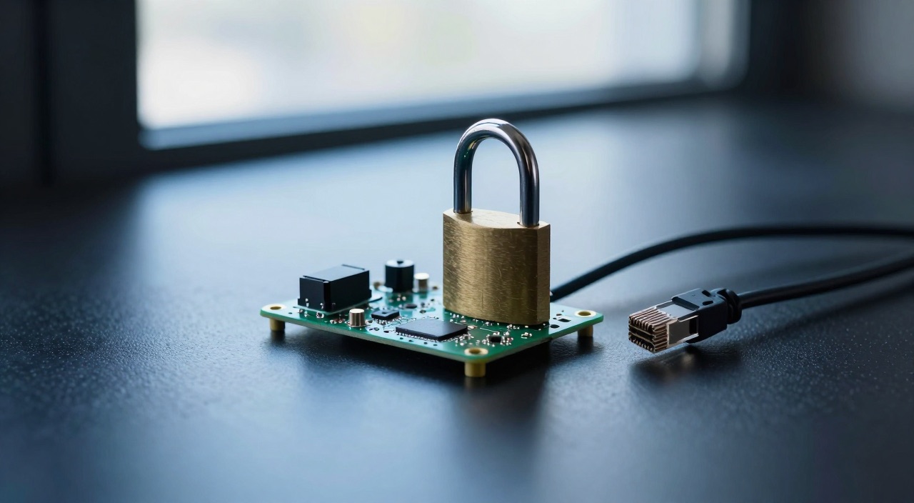 Raspberry Pi absichern Sicherheit: Vorhaengeschloss auf dem Raspberry Pi