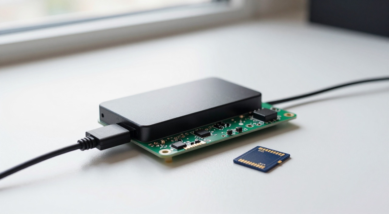 USB-Boot: SSD uebernimmt, SD-Karte geht in Rente