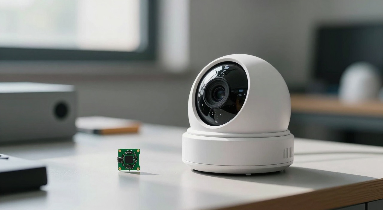 Raspberry Pi Überwachungskamera Raspberry Pi Ueberwachungskamera mit Kameramodul und Dome-Gehaeuse