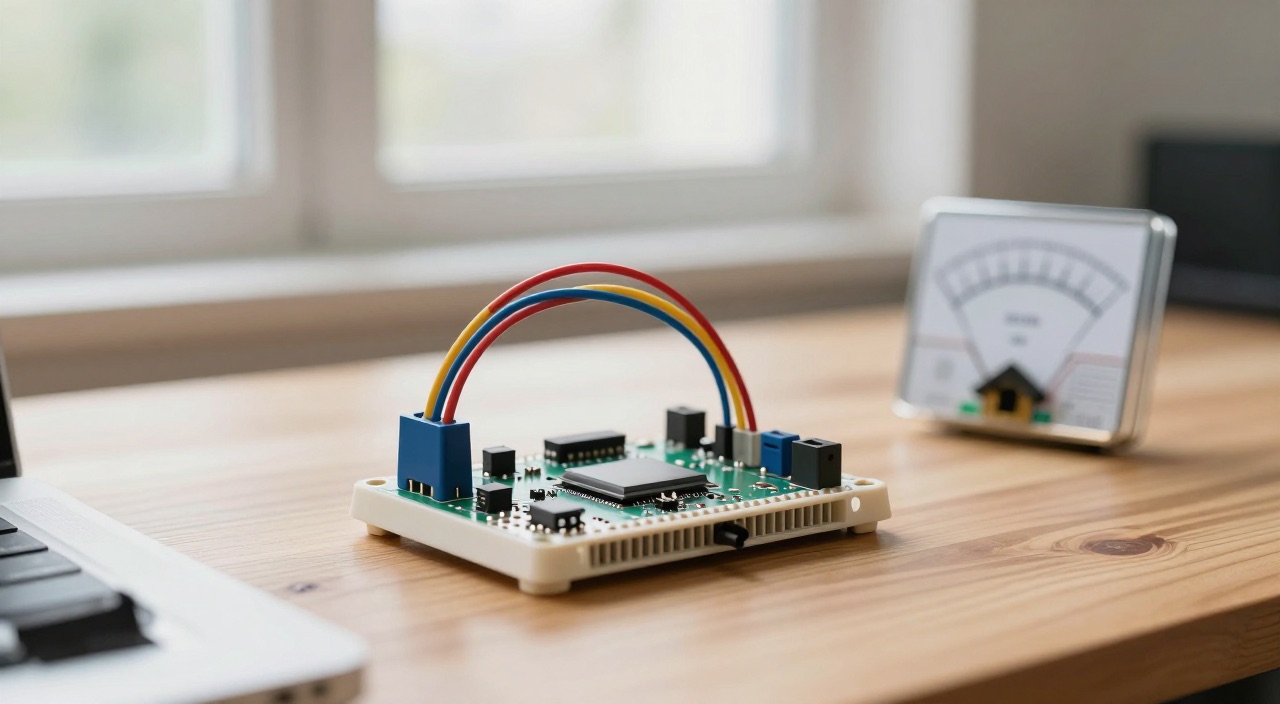 Wetterstation: Raspberry Pi mit Sensor und Thermometer