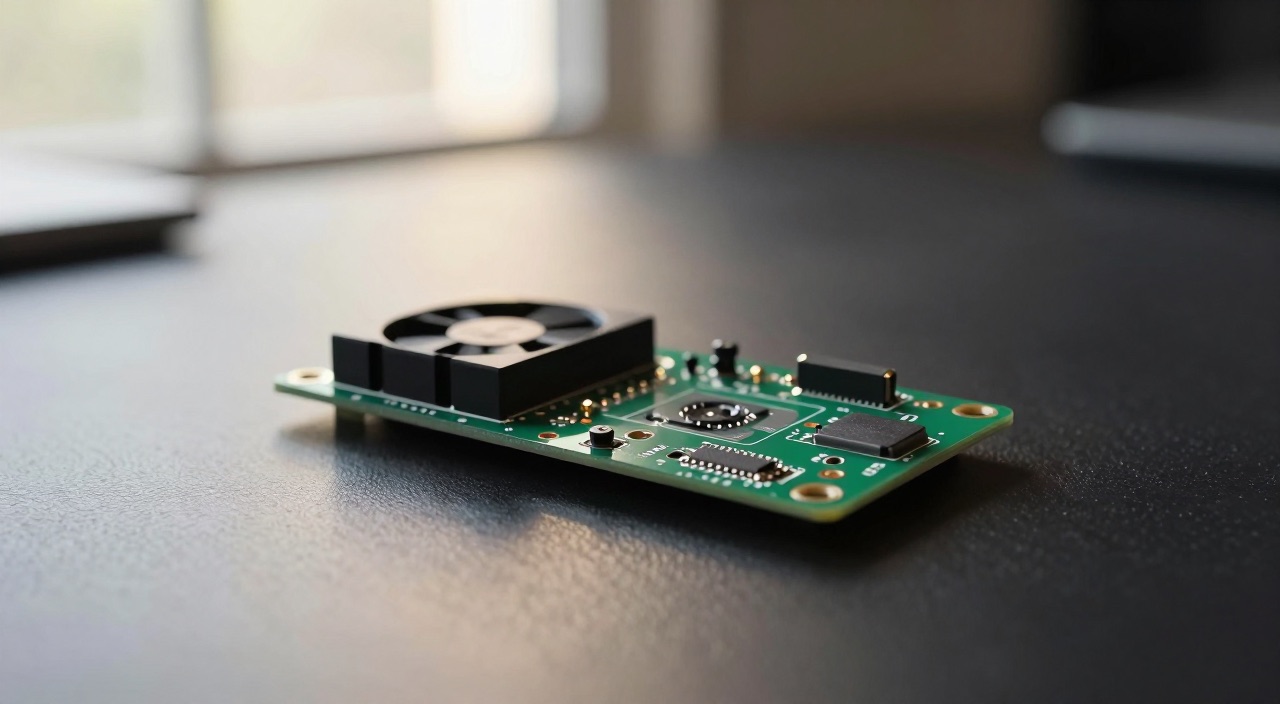 Raspberry Pi übertakten Uebertakteter Raspberry Pi mit Kuehler und Luefter