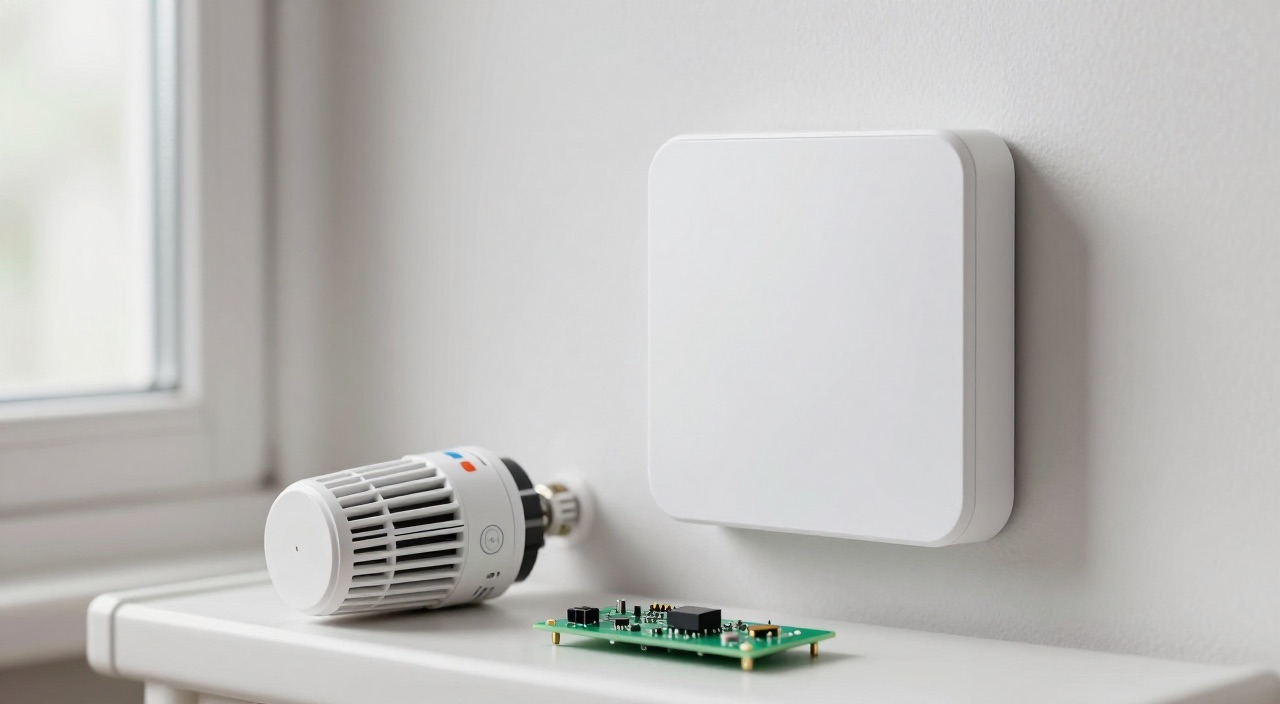 Bosch Smart Home Controller mit Thermostat und Raspberry Pi Platine